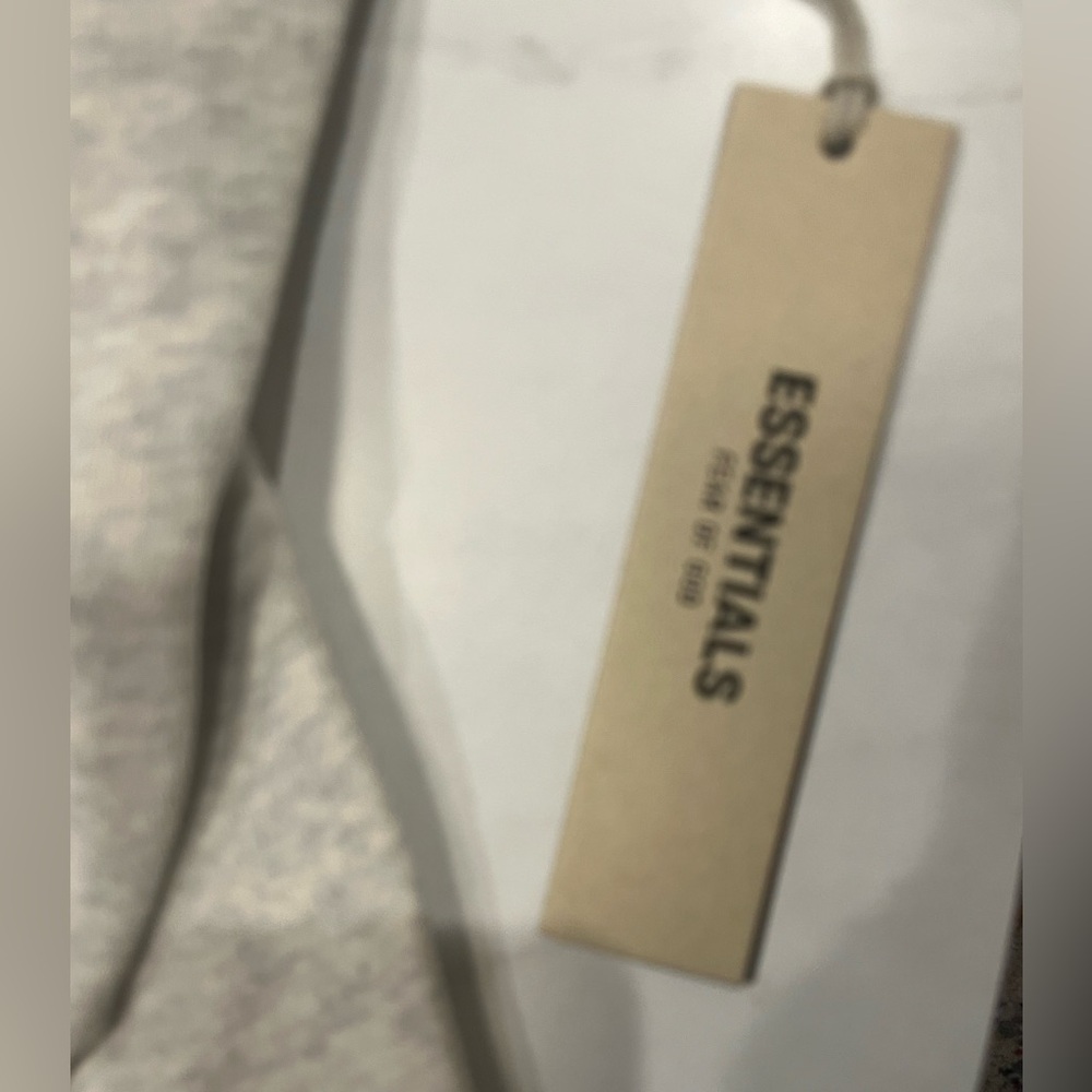 Fear of God Essentials  Core Collection Hoodie Light Oatmeal large l men’s - Picture 3 of 3